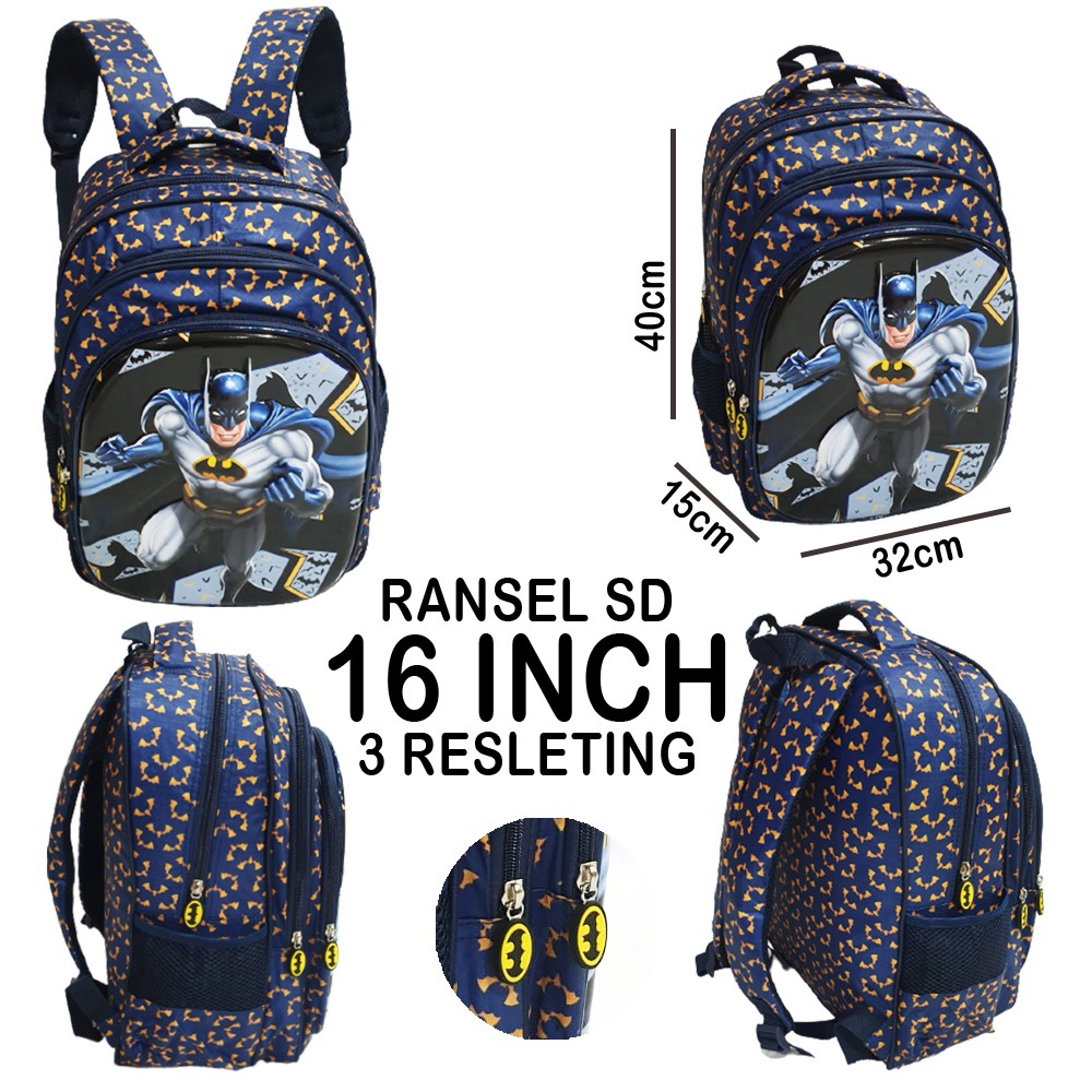 PROMO RANSEL TK 13inch dan 16inch TAS RANSEL ANAK SEKOLAH LAKI LAKI KARAKTER KARTUN ANIMAL DINO DINOSOURUS GOGO MITE STAR GLOSSY EMBOS MOTIF TIMBUL 3Resleting ( 13inch - 12inch - 16inch Luwi Cool Gogo Mobil Hay )