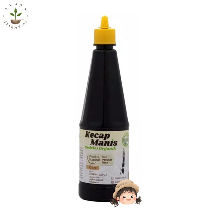 Lingkar Organik Kecap Manis Organik 350ml - Non GMO - Non MSG