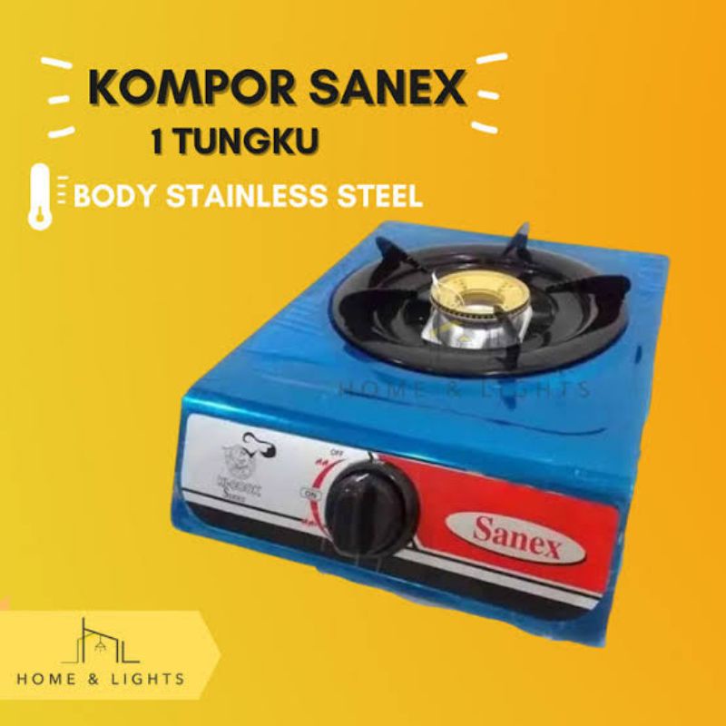 KOMPOR GAS 1 TUNGKU MURAH STAINLESS / KOMPOR 1 TUNGKU / KOMPOR MYVO 1 TUNGKU / MYVO 1 TUNGKU