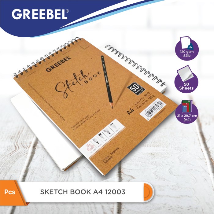 

Buku Gambar Greebel Sketch Book A4 12003