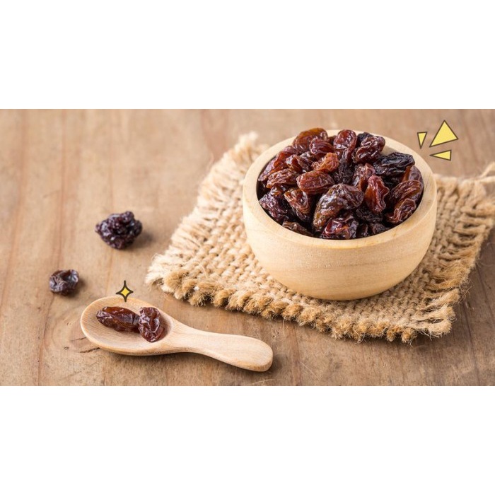 

Kismis Hitam Premium 1000 G / Black Brown Raisins Premium 1 KG