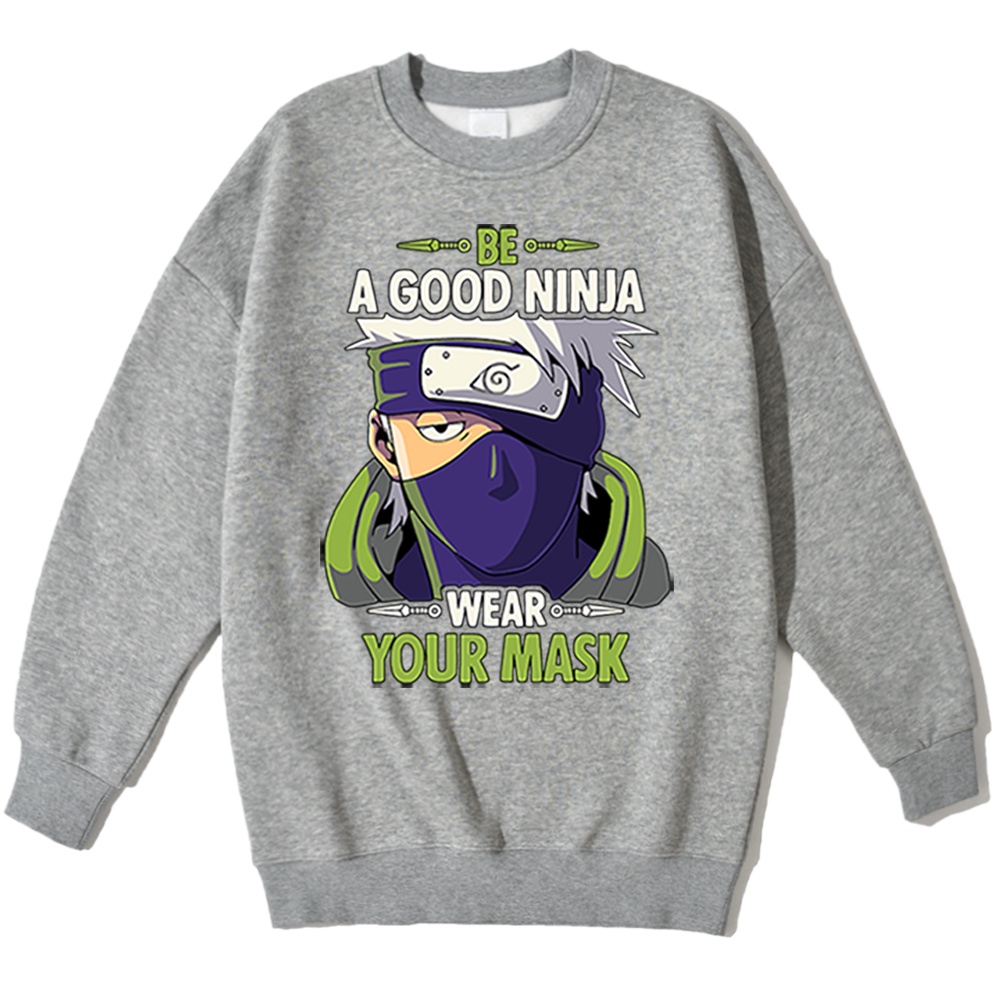 KAKSI GOOD NINJA Sweater Crewneck Print DTF II KAKSI GOOD NINJA Sweatshirt Basic II Sz M - XL Anak &amp; Dewasa ( Pria &amp; Wanita )