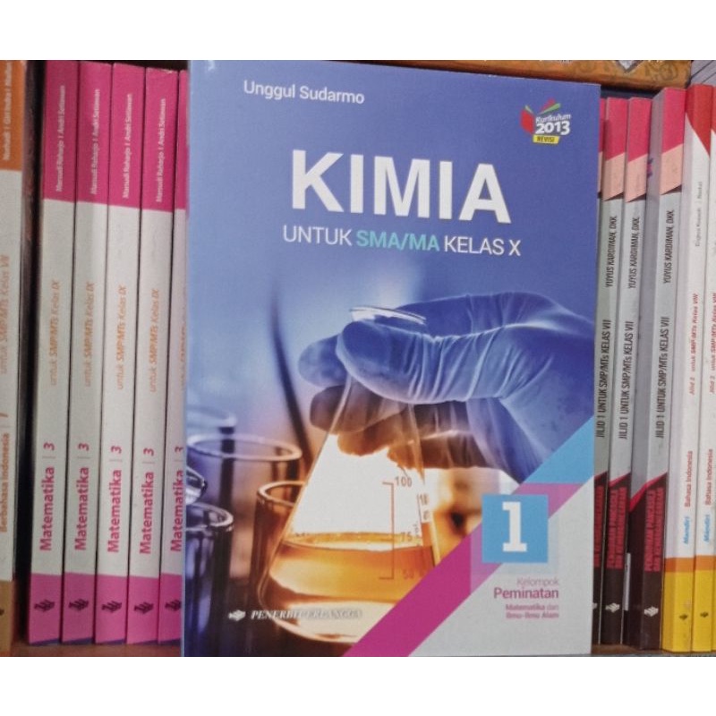 Jual BUKU Paket Kimia Untuk SMA/MA Kelas 10 Penerbit Erlangga | Shopee ...