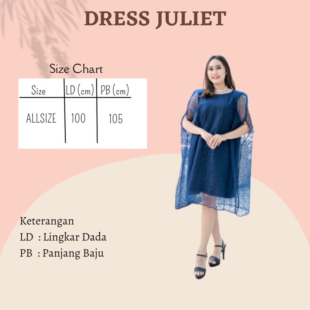 DRESS KOREA KOREAN STYLE KONDANGAN WANITA REMAJA TERBARU JULIET