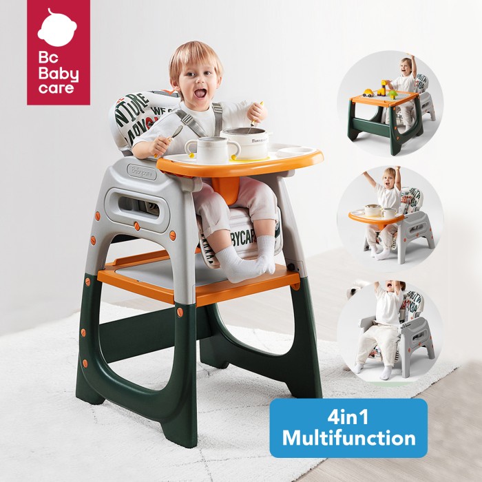 BC BABYCARE KURSI MAKAN BAYI PORTABLE BABY HIGH CHAIR MEJA LIPAT