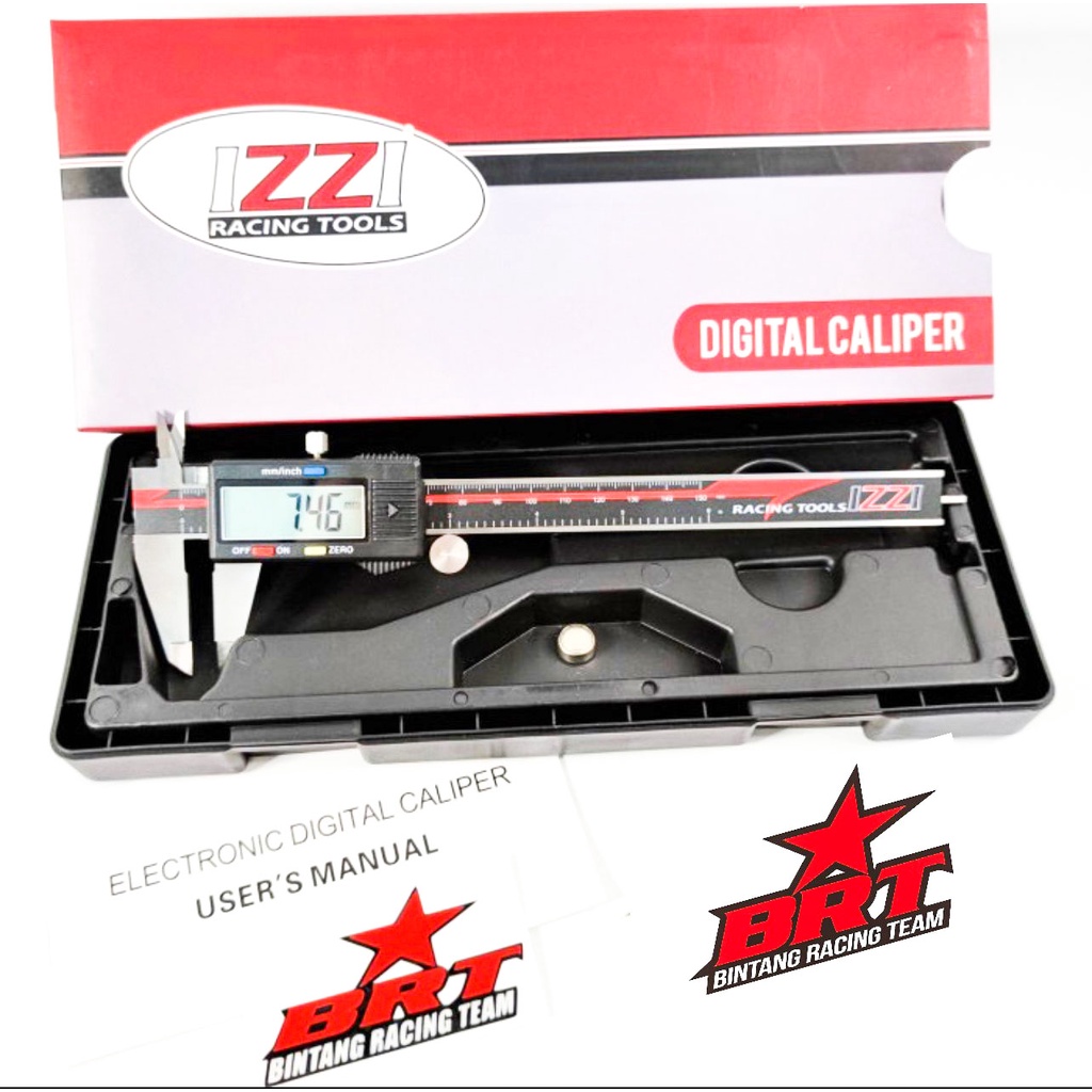 DIGITAL LCD CALIPER KALIPER 150mm P1006 IZZI BRT