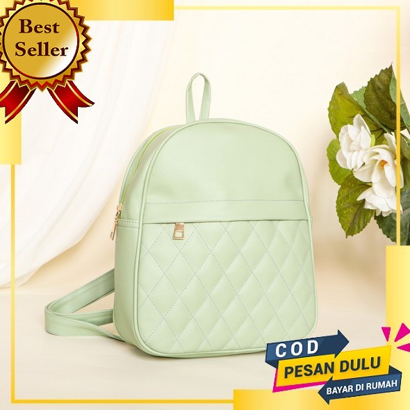 Tas Mini Wanita Kekinian Premiummotip Sapi Lucu Backpack Mini Korean Style  Ransel Wanita Korean Sty