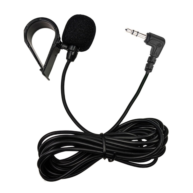 Zzz Profesional Mikrofon Mobil 3.5mm Klip Jack Plug Mic Stereo/Mono Mini Kabel Mikrofon Eksternal Untuk Auto DVD