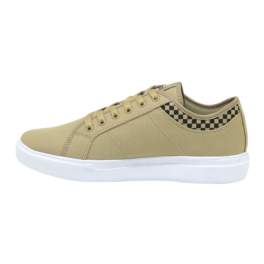 Precise Devan OL M1 Sepatu Sneakers Sporty Pria - Beige/White