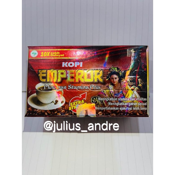 

Kopi Emperor original, stamina pria dewasa (terlaris)