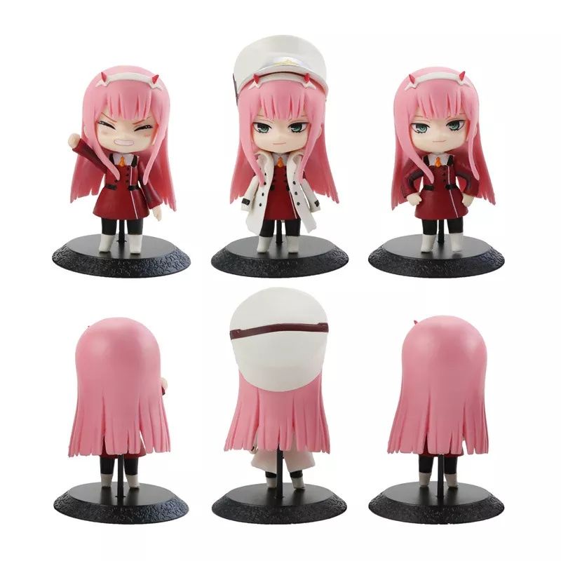 figure darling in the franxx figure zero two set 3 pcs
