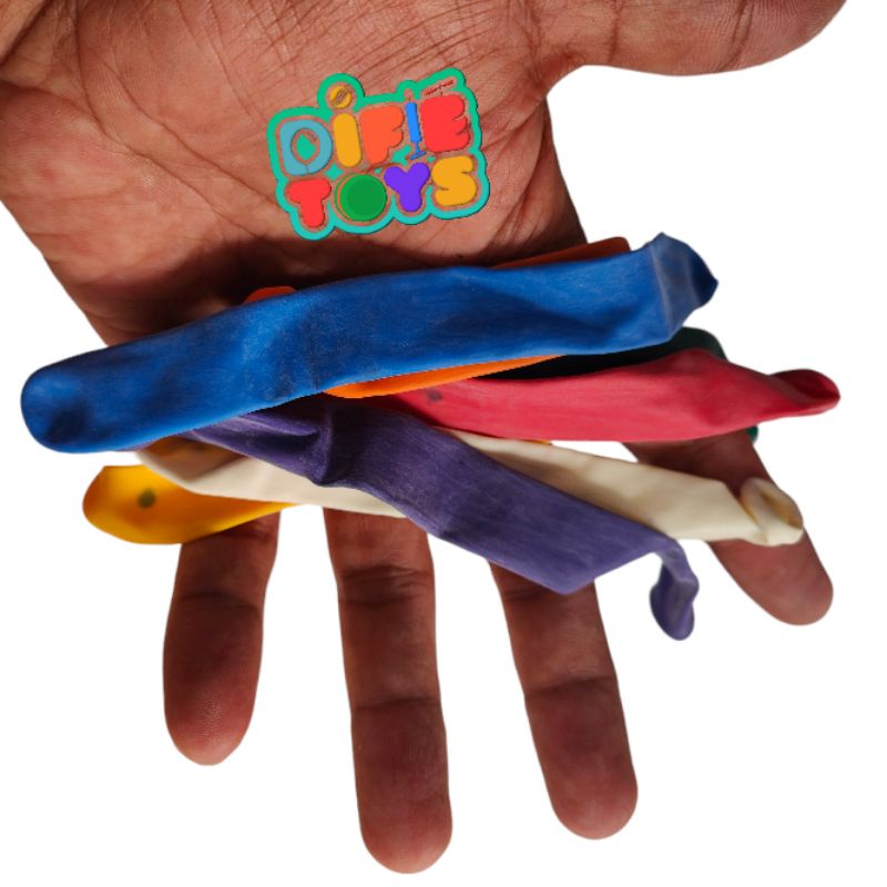 100 Pcs Balon Panjang Balon Panjang Besar Cap Bohlam Mas Sni