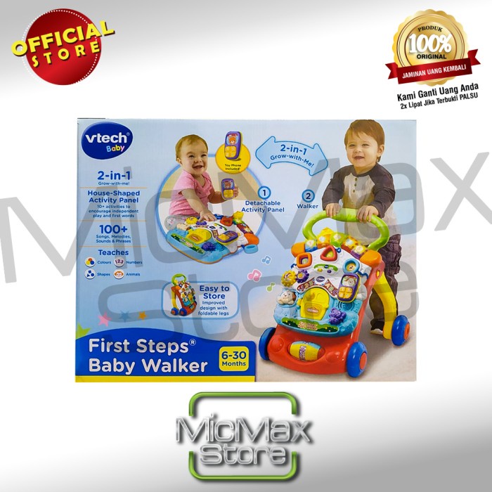 Wako Vtech Baby First Steps Baby Walker