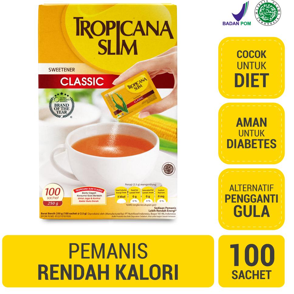 

ϟ Segera Dapatkan ϟ Tropicana Slim Sweetener Classic 100 sachet - Pemanis untuk Bantu Batasi Gula .,.,.,..,