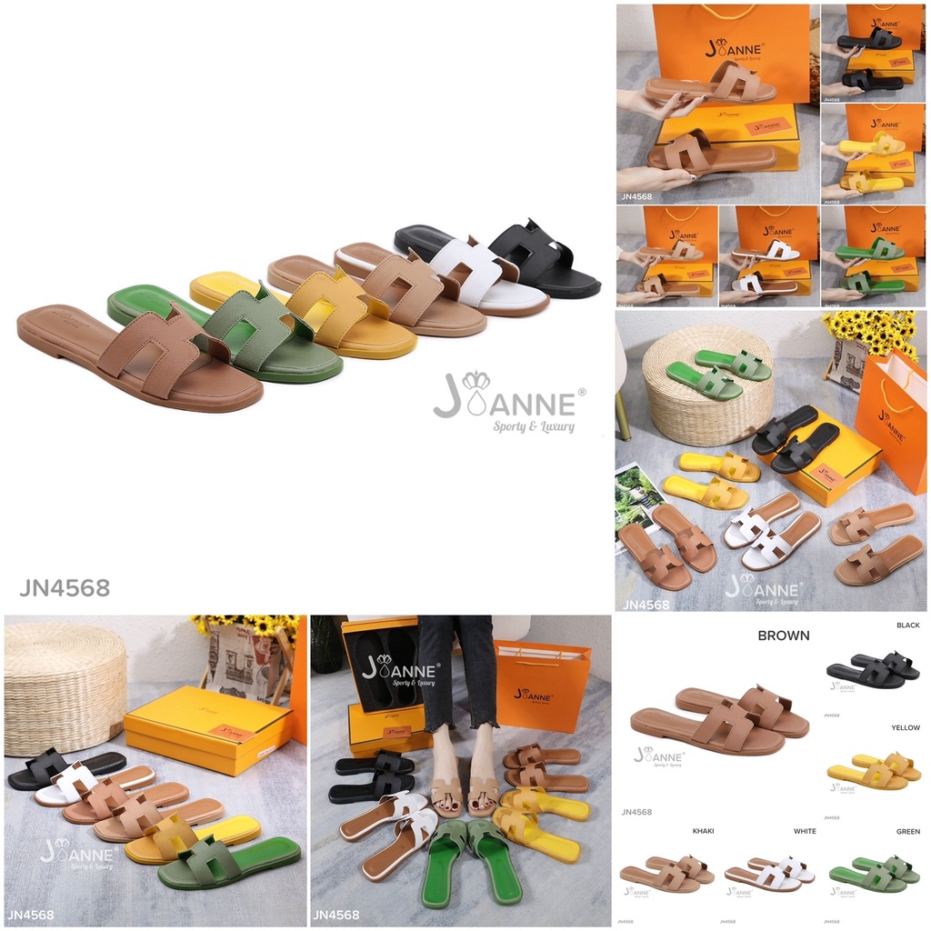 JOANNE Premium Slipper Sandals #JN4568 ORIGINAL