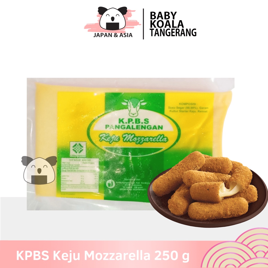 

Keju Mozarella KPBS 250 g Hala | Keju Asli Pangalengan