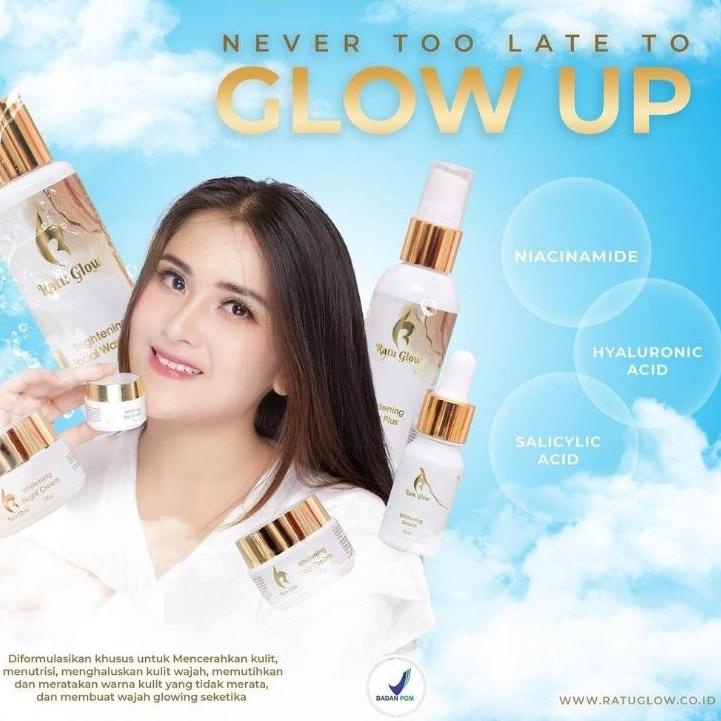 ♙ [OFFICIAL] RATU GLOW SKINCARE PAKET REGULER VARIAN BRIGHTENING ❈