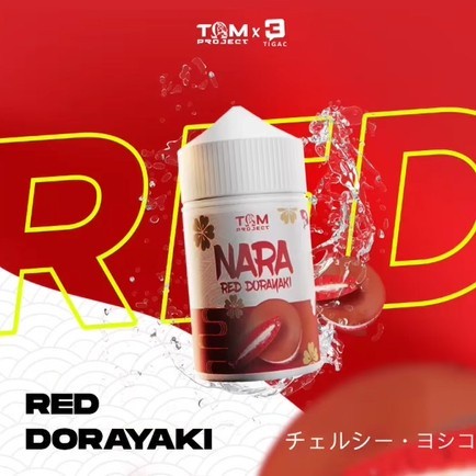 Liquid Nara Red Dorayaki 60ML by Tigac x Tom Project -Nara Red