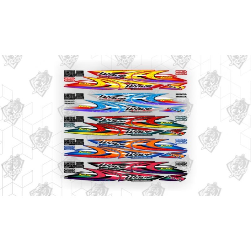 STRIPING KARISMA 2003  WAVE 125