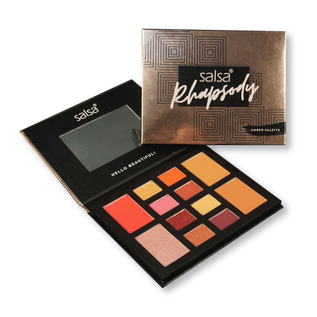 SALSA RHAPSODY FACE PALETTE EYESHADOW | ORI | BPOM