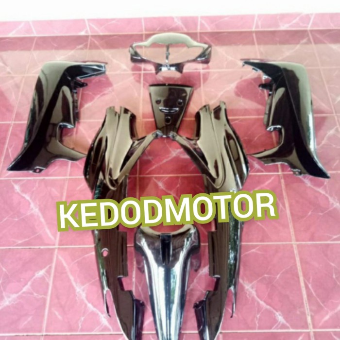 Cover Full Set Body Bodi Halus Smash Lama 110 - Hitam