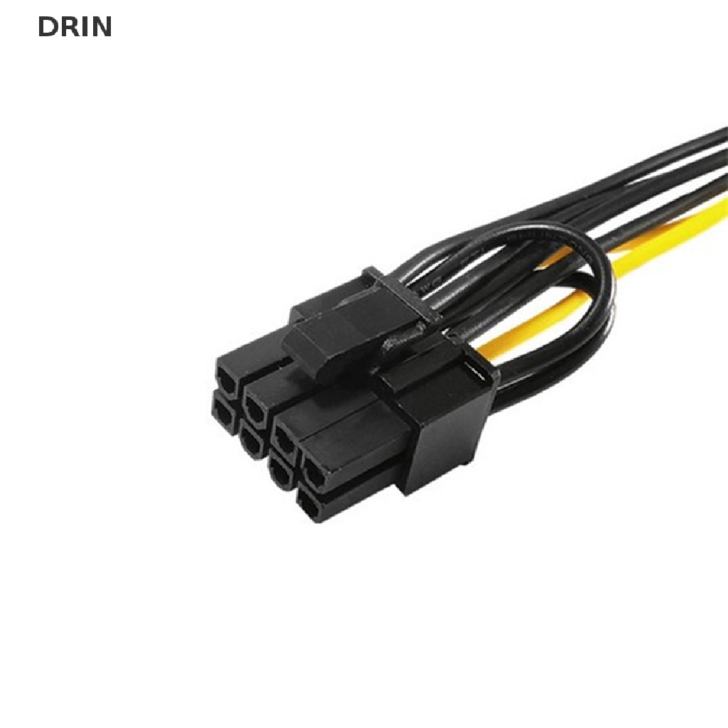 Dr 15pin SATA Male To 8pin PCI-E Kabel Power Supply Untuk Graphics Video Card vn