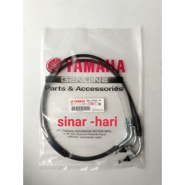 KABEL GAS SET( 50C) YAMAHA ORIGINAL JUPITER MX NEW