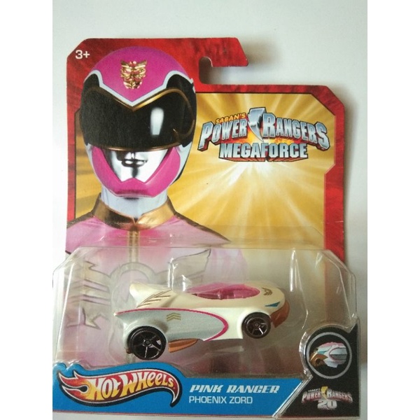 Hotwheels Power Rangers Megaforce Pink Rangers Phoenix Zord