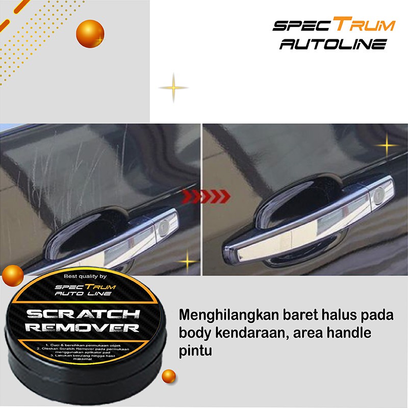 SPECTRUM Scratch Remover Penghilang Gores Baret Mobil Motor Helm