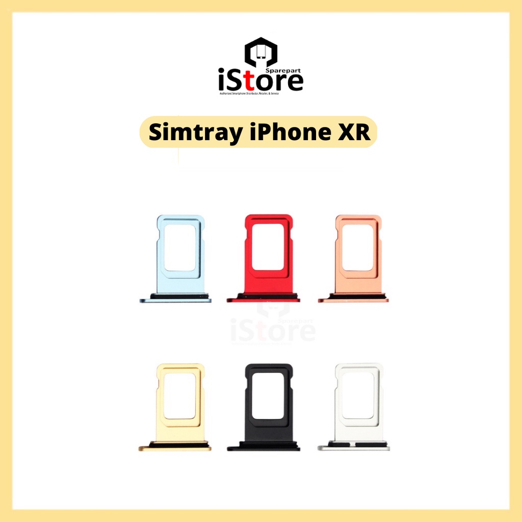 Slot Kartu Sim Tray Dual Sim XR