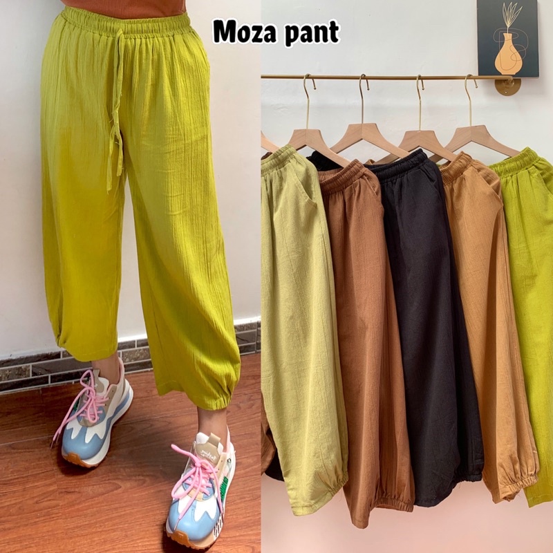 MOZA PANT JOGER LINEN