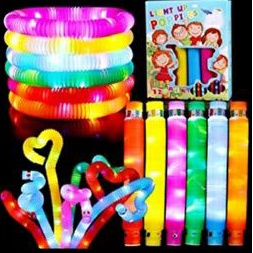 MAINAN VIRAL POP PIPES / LIGHT UP POP PIPES / LED PARTY FAVORS / MAINAN PIPA