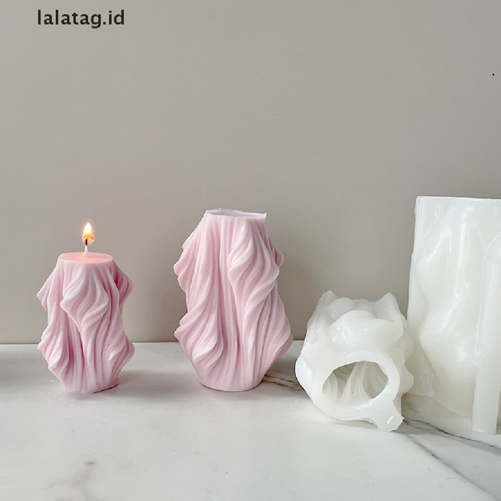 [lalatag] Cetakan Silikon Akar Pohon Gelombang Geometris Rotag Scented Bakery Mold Gift [ID]