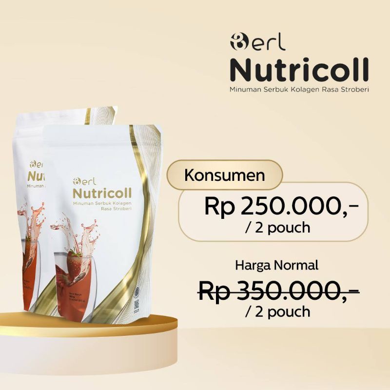 

B Erl Nutricoll Kollagen / Kollagen / Serbuk Kolagen / Minuman Kollagen