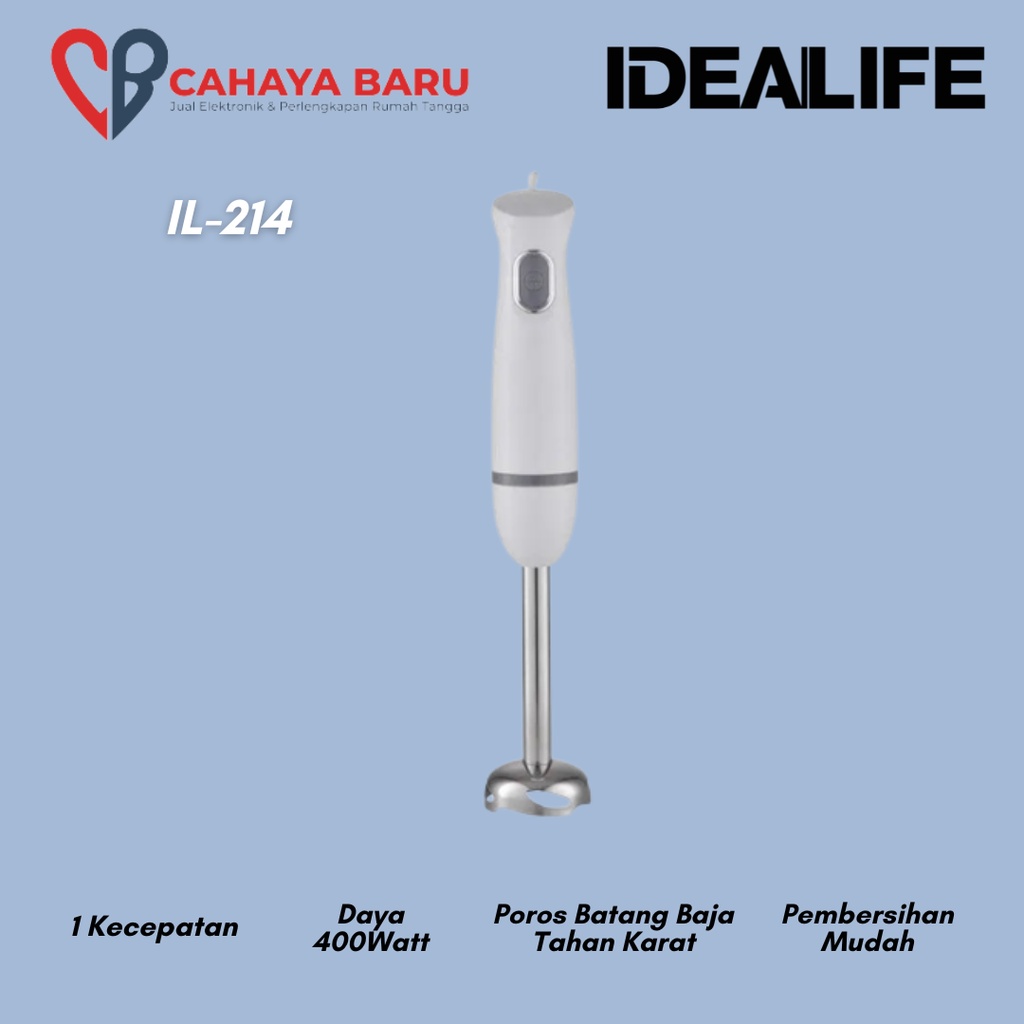 IDEALIFE HAND BLENDER IL-214