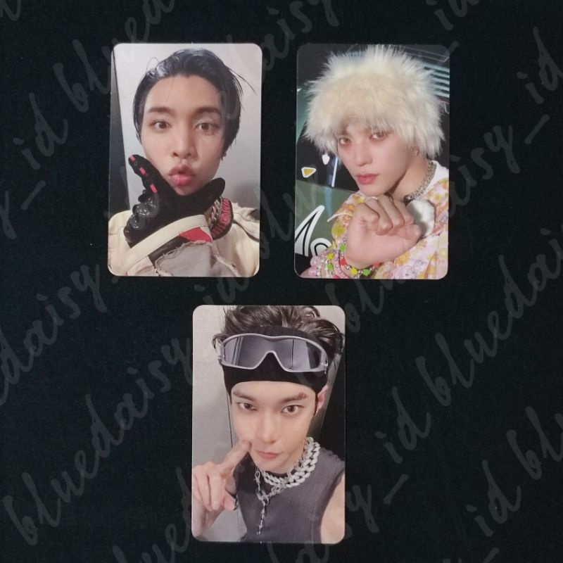 Trading Card A B NCT 127 MD 2 Baddies Photocard Konsep Johnny Doyoung Taeil Jaehyun Jungwoo