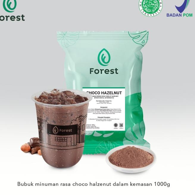 

【Penjualan Terbaik】✅COD Bubuk Minuman HAZELNUT CHOCOLATE Powder - FOREST Bubble Drink