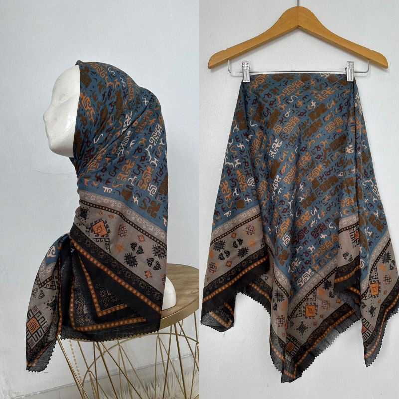 Afrahijab/ Segi Empat Voal Motif 143