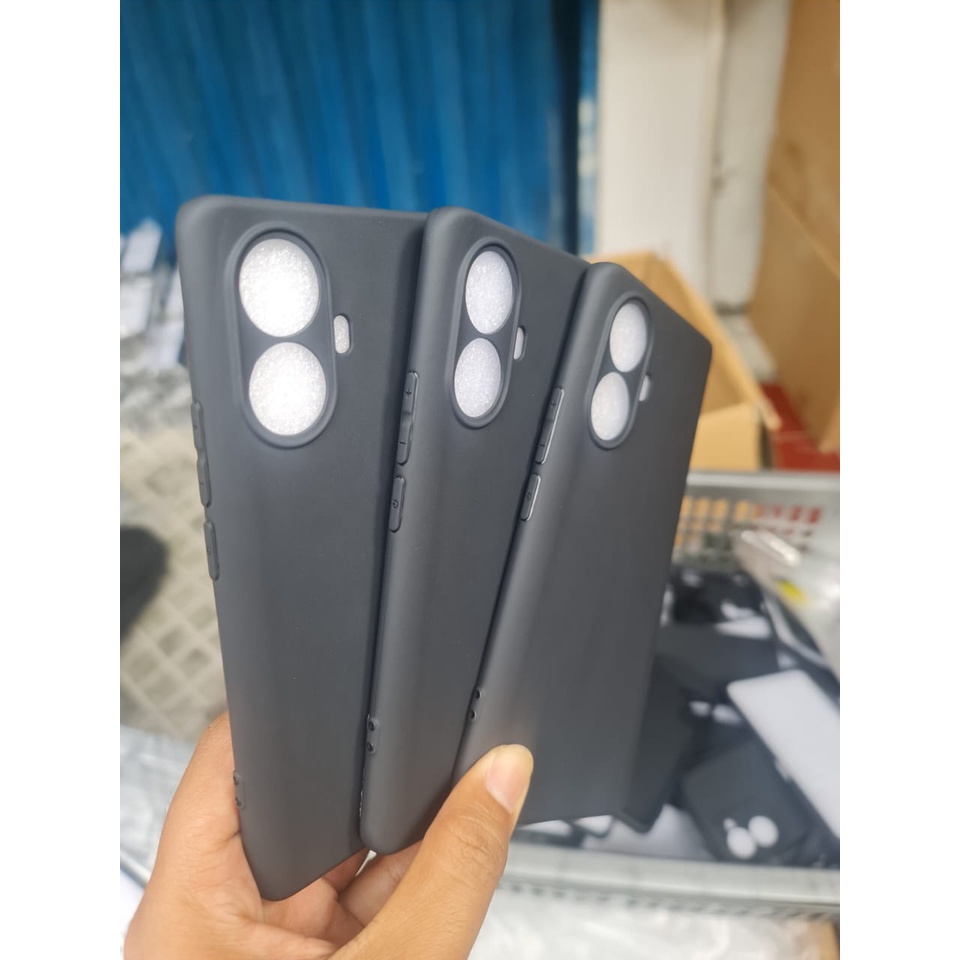 Promo Case REALME 10 PRO 5G / REALME 10 PRO PLUS / REALME 10 Case Black Casing Premium Slim Exellent Cover | Soft Matte | Soft Case Macaron