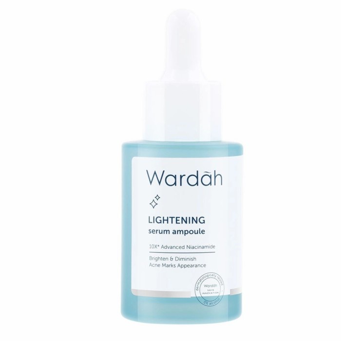 Terbaru !! Wardah Lightening Serum Ampoule 30Ml