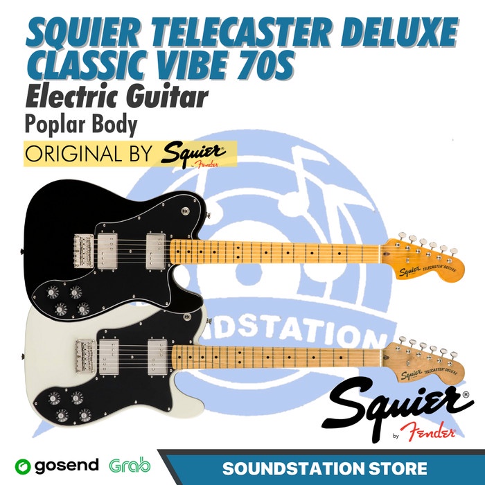 Squier Telecaster Deluxe Classic Vibe 70s Electric Guitar | Gitar