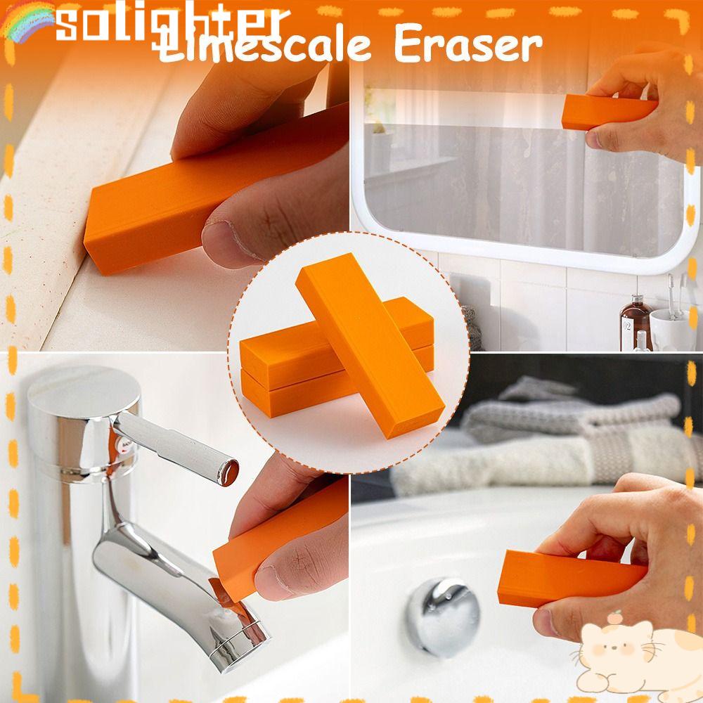 Solighter Limescale Eraser Easy Portable Alat Pembersih Kamar Mandi Dapur