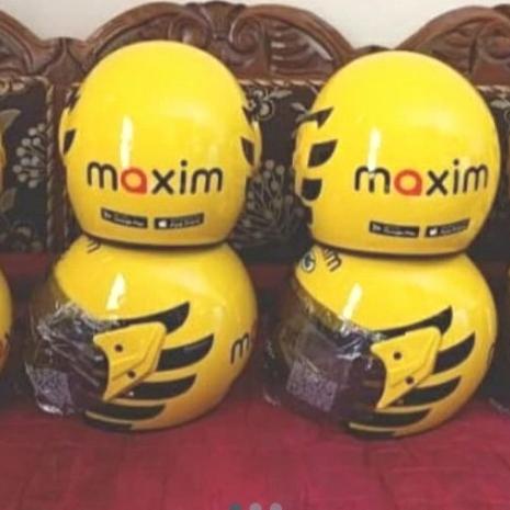 Helm maxim ojek online ory murah berkualitas