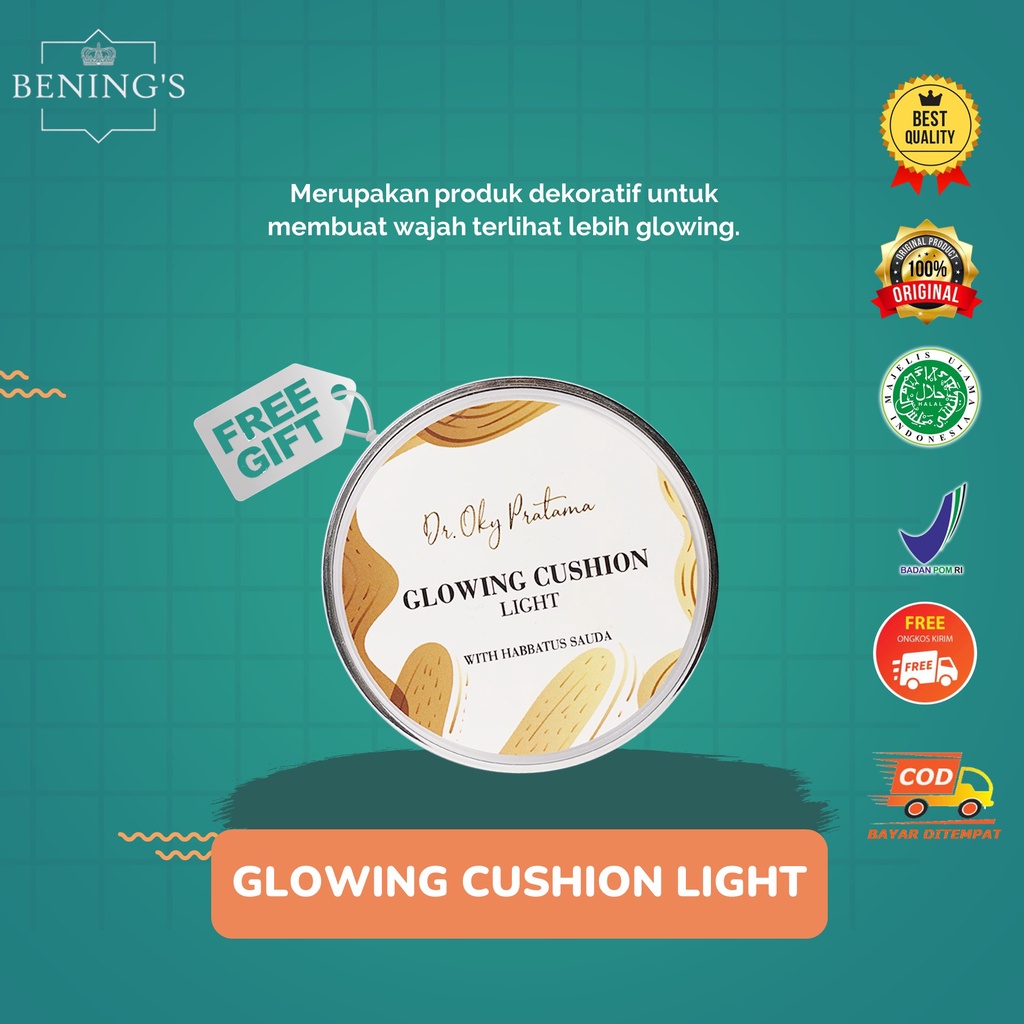 Glowing Cushion 'Light' Benings Skincare By Dr Oky Pratama