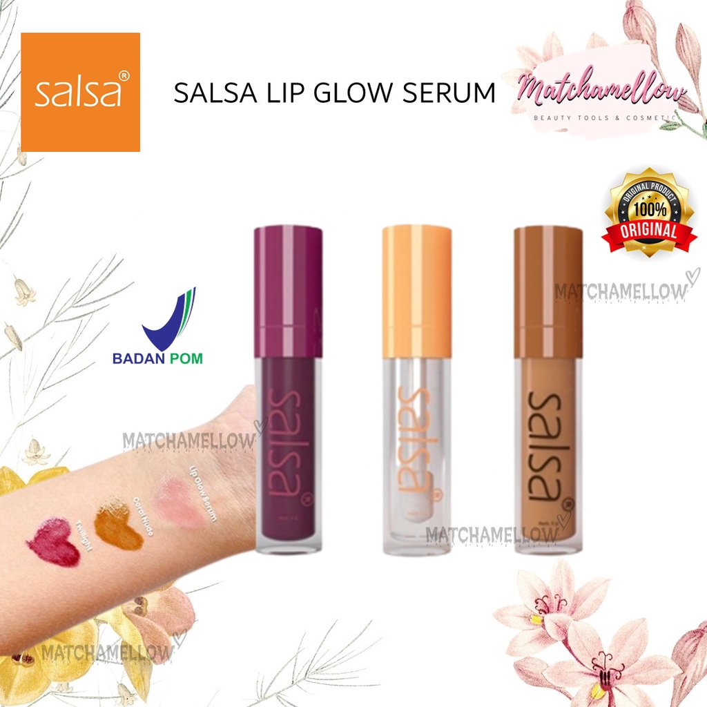 ❄️MATCHA❄️ SALSA LIP GLOW SERUM - SERUM BIBIR BPOM ORIGINAL