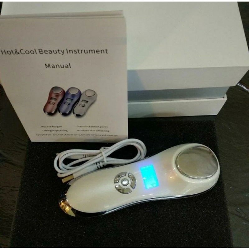 hot & cool instrument manual setrika wajah
