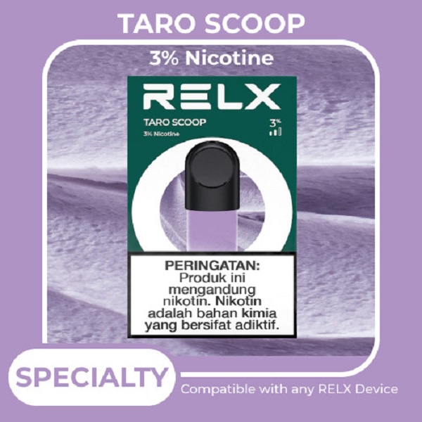 RELX Pod - Taro Scoop (Isi 1 Pod)