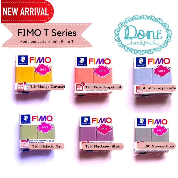 Done handymade clay polymer clay FIMO T series handmade modelling clay