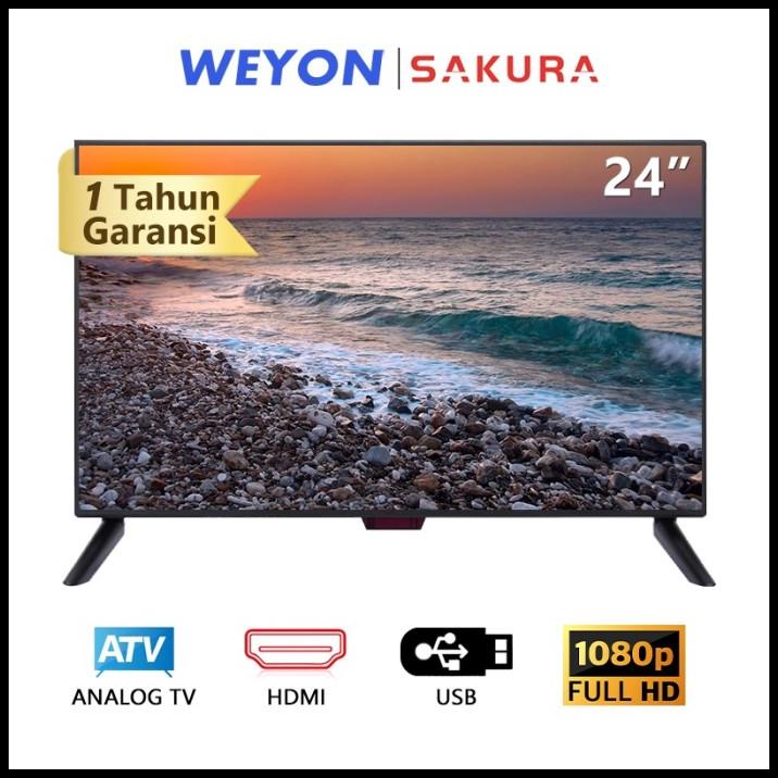 Weyon Tv Led 24 Inch Hd Ready Smart Tv Televisi Murah