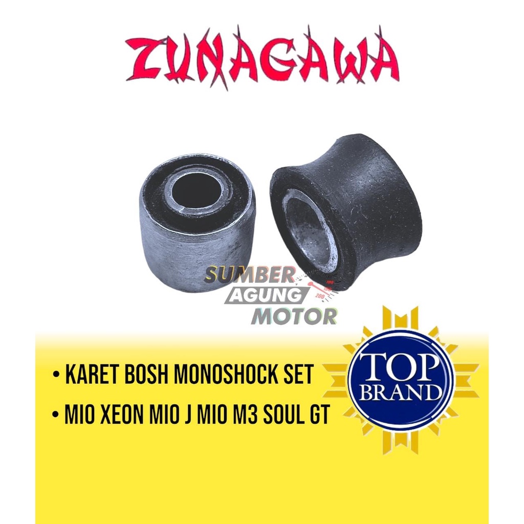 KARET BOSH SHOCK SHOCKBREAKER SET BELAKANG YAMAHA MIO XEON MIO J MIO M3 SOUL GT ZUNAGAWA